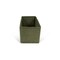 John Louis Home Half Rectangle Fabric Storage Bin, Tweed, Green, 11 in W BIN-HR-T03 - alternate 2
